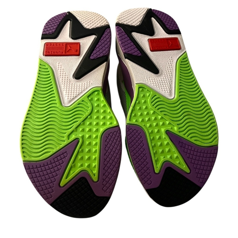 Originals Puma RS-X White with Green and Purple Accents NWB/7C - Jr.NWT. - Picture 10 of 12